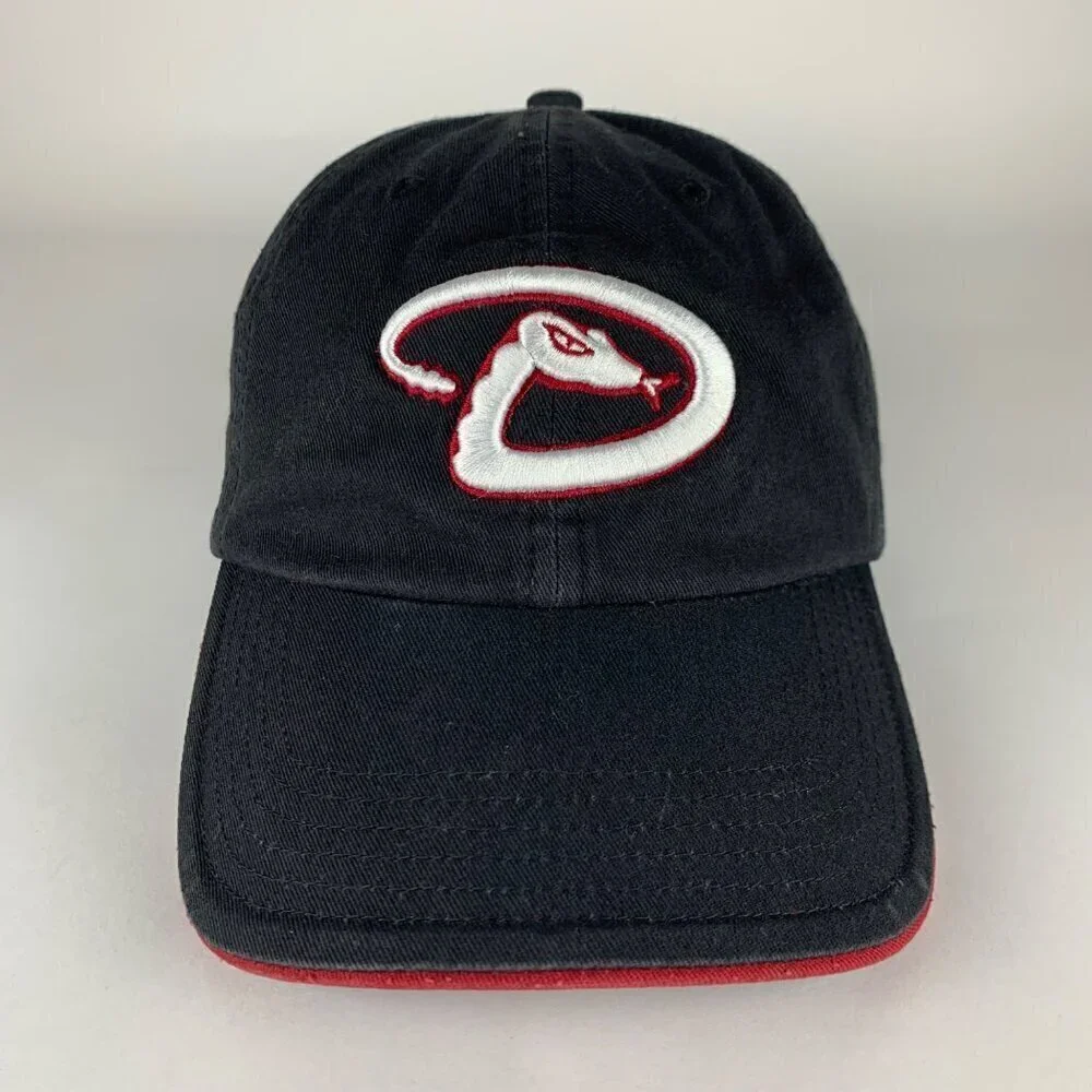 Arizona Diamondbacks MLB Black Twins Enterprise Relaxed Fit Snapback Hat